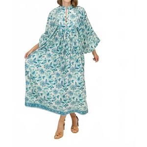 NEW CLARA THE LABEL cassia maxi dress in oasis